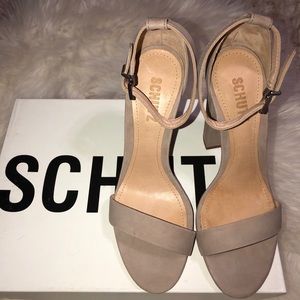 Schutz Enida suede sandals